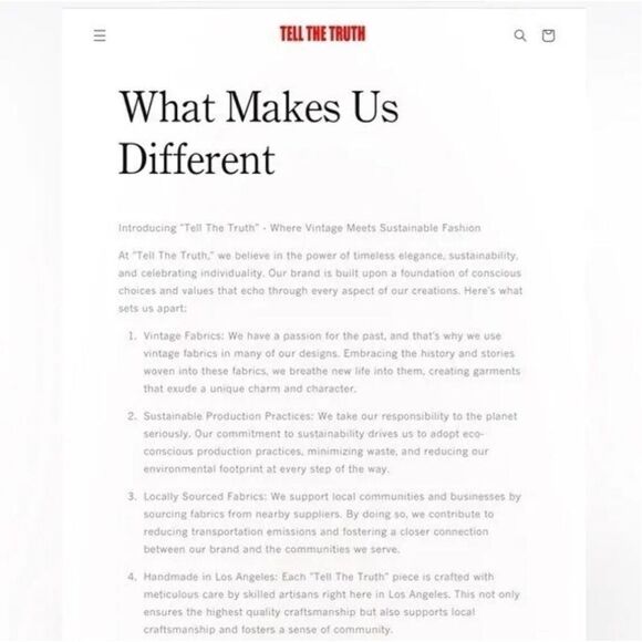 TELL THE TRUTH Brand Black Logo Beanie  • Selling Sunset • One Size • New - Picture 4 of 5